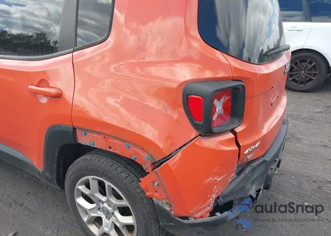 2016 Jeep Renegade Latitude z USA, uszkodzony, nr VIN ZACCJBBT4GPC49287